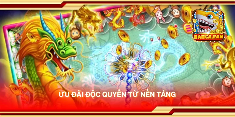 Ưu đãi độc quyền từ nền tảng